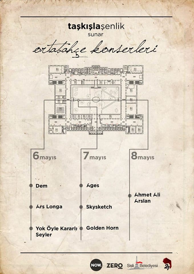 Taşkışla Şenlik sunar: Ortabahçe Konserleri