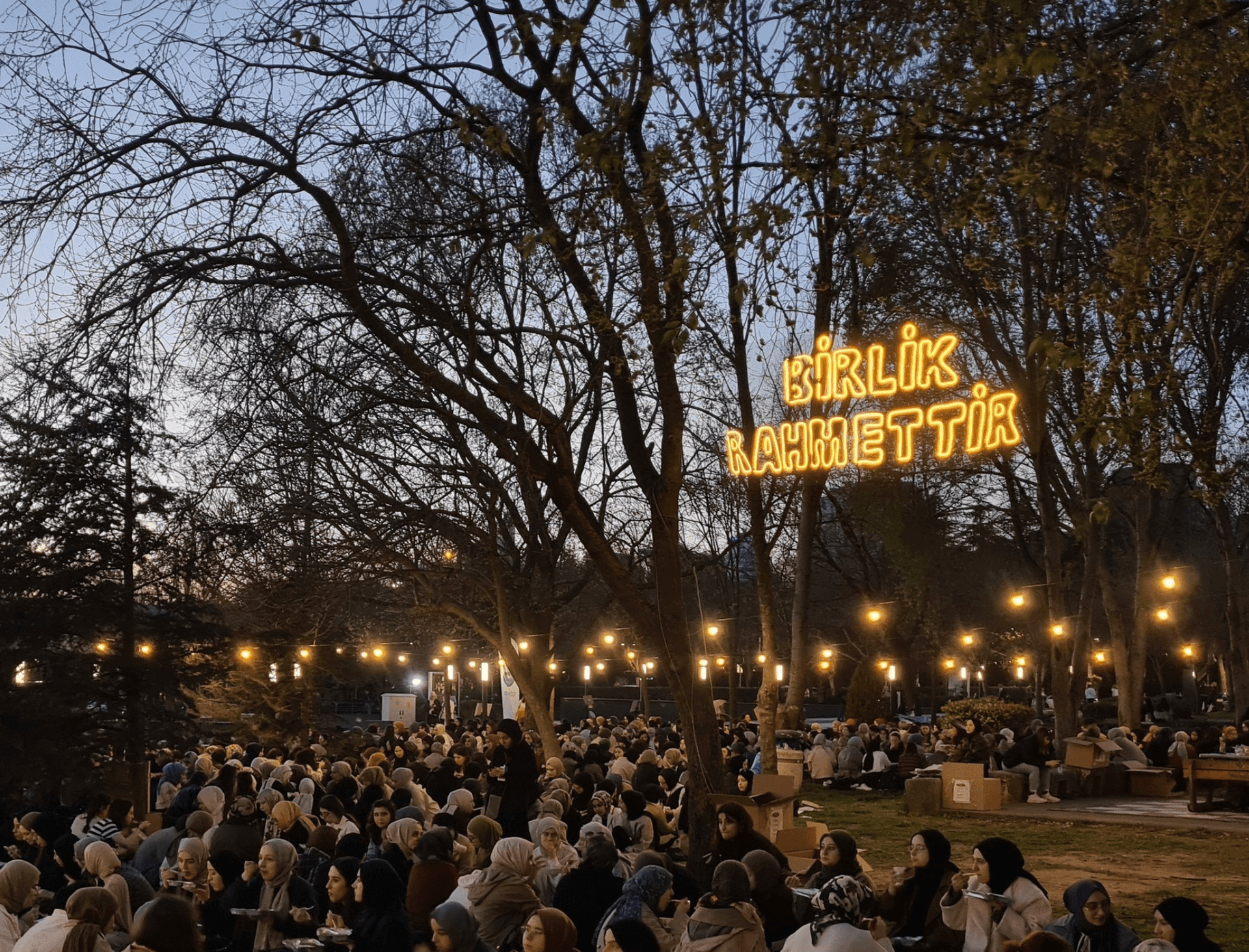 "Kimlerle hep bir aradayız?"