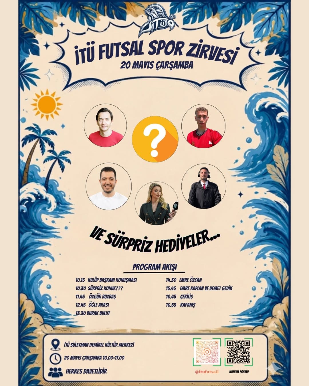 İTÜ Futsal Spor Zirvesi
