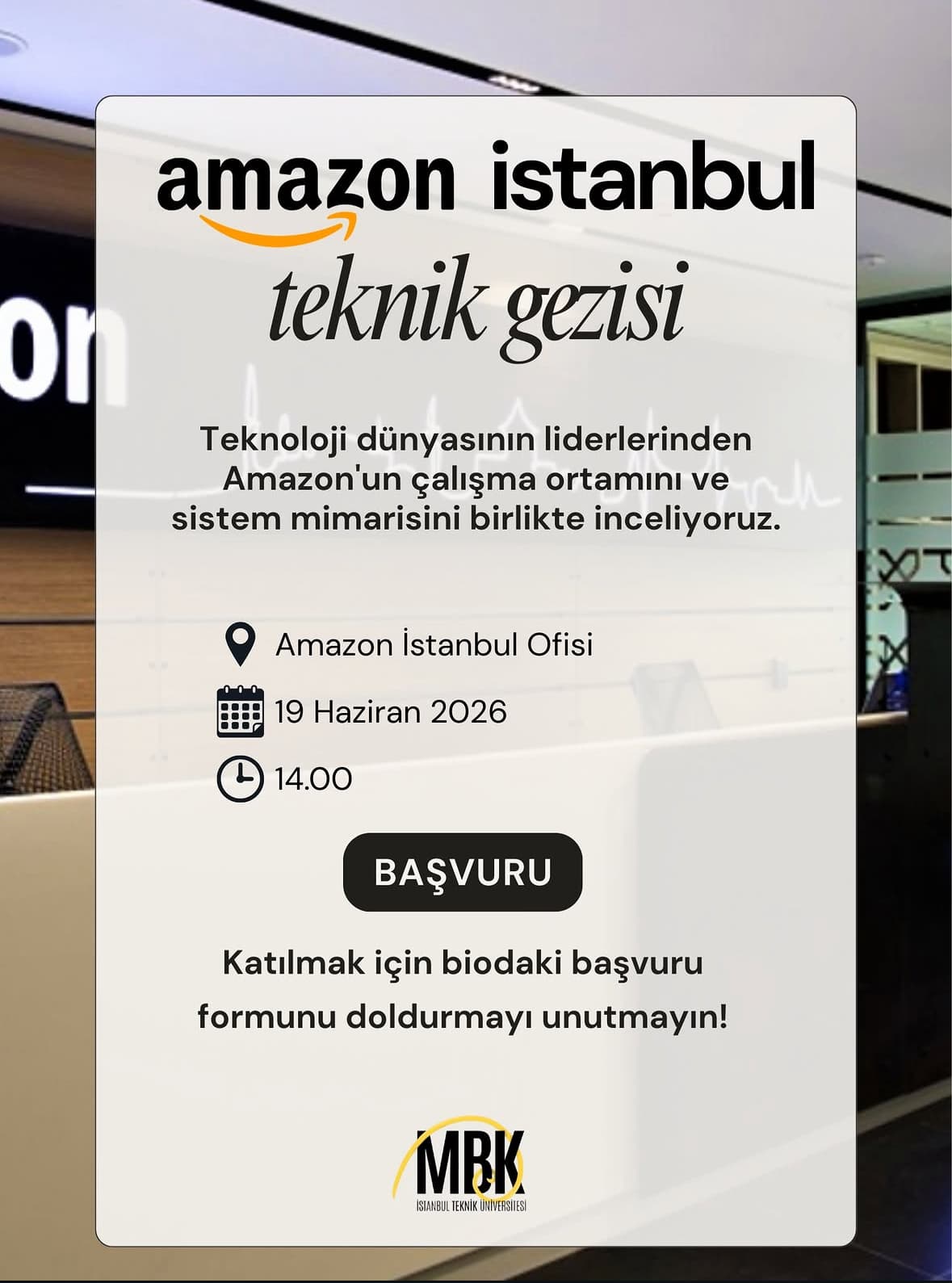 Amazon Teknik Gezisi