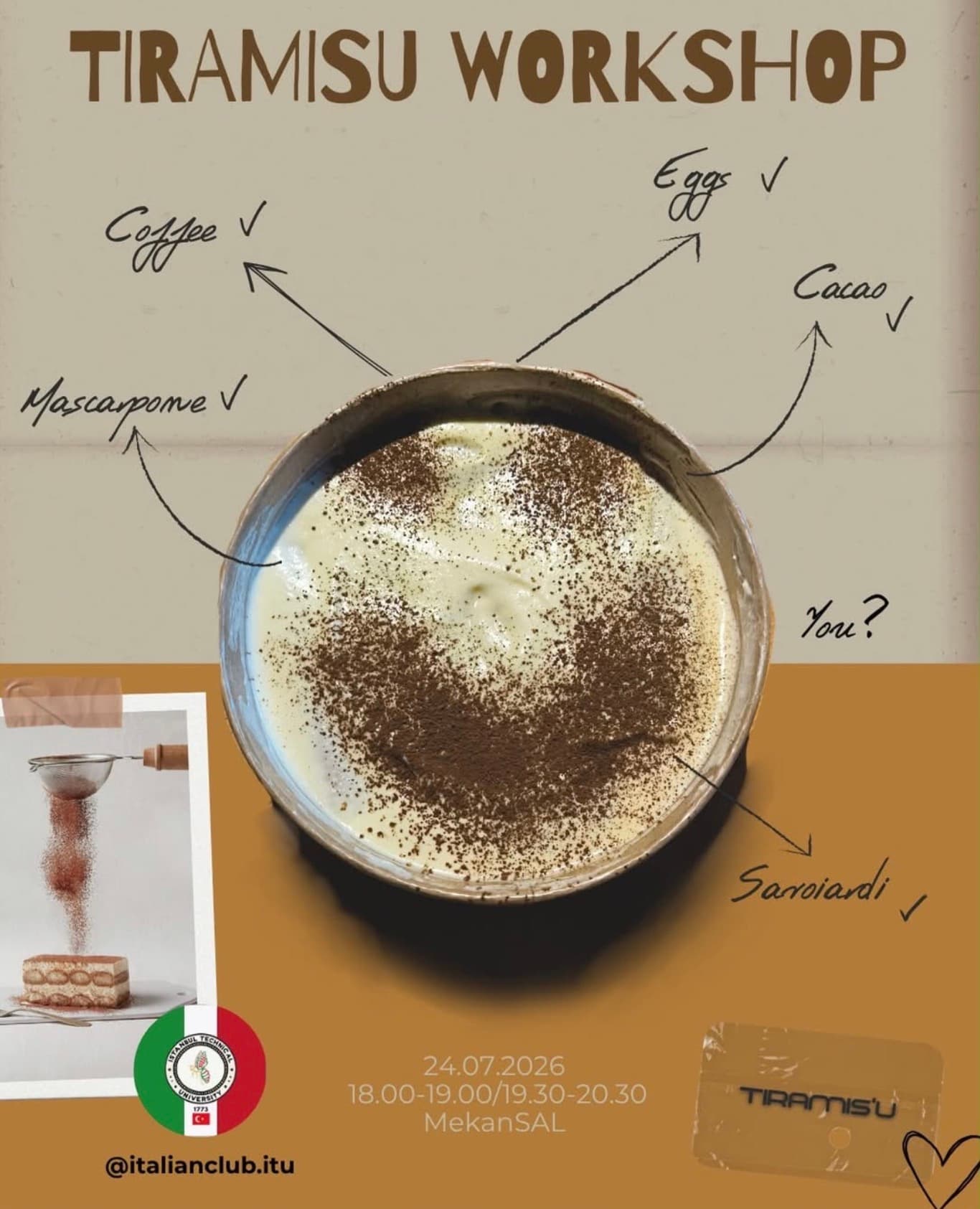 Tiramisu Workshop