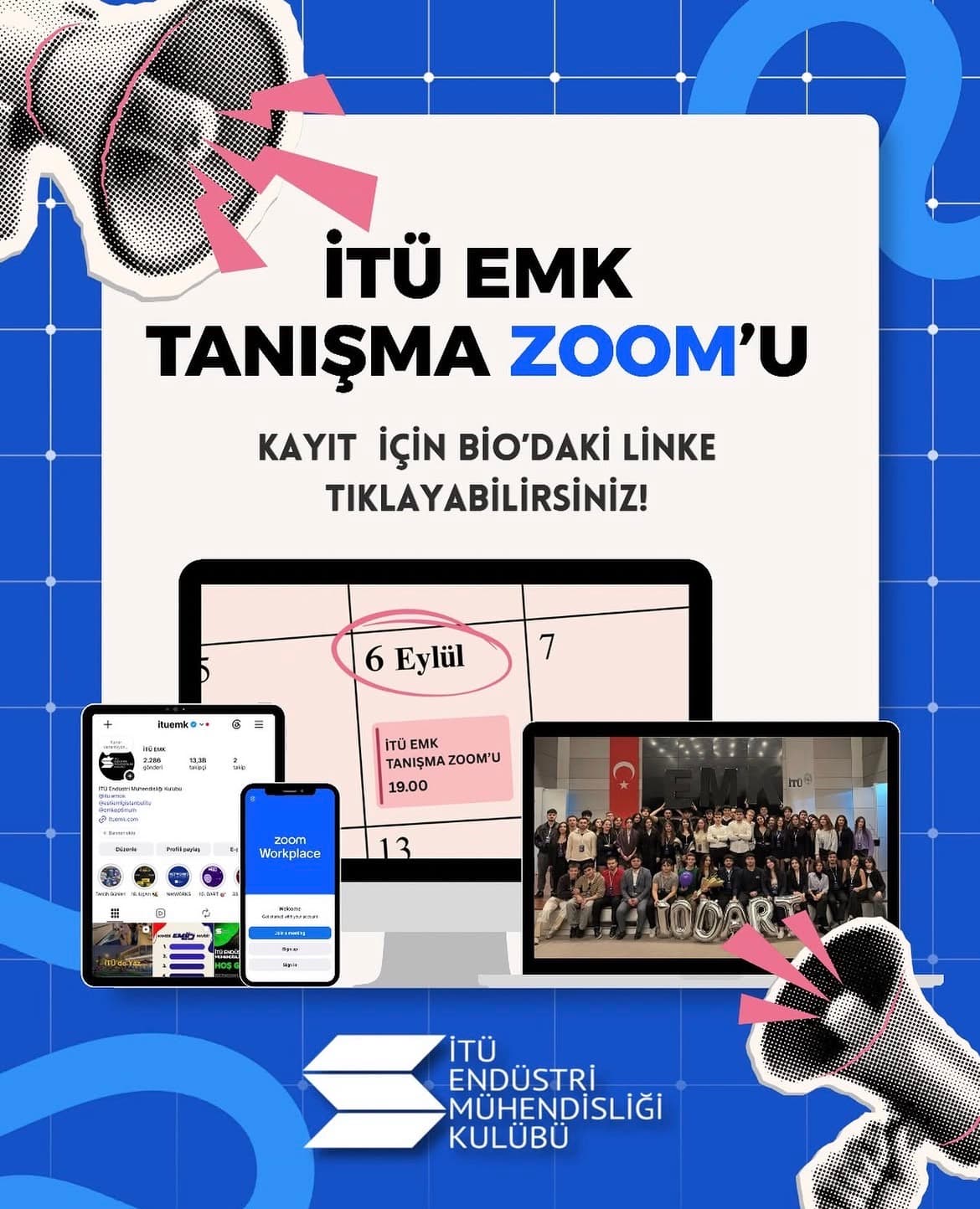 İTÜ EMK Tanışma Zoom’u
