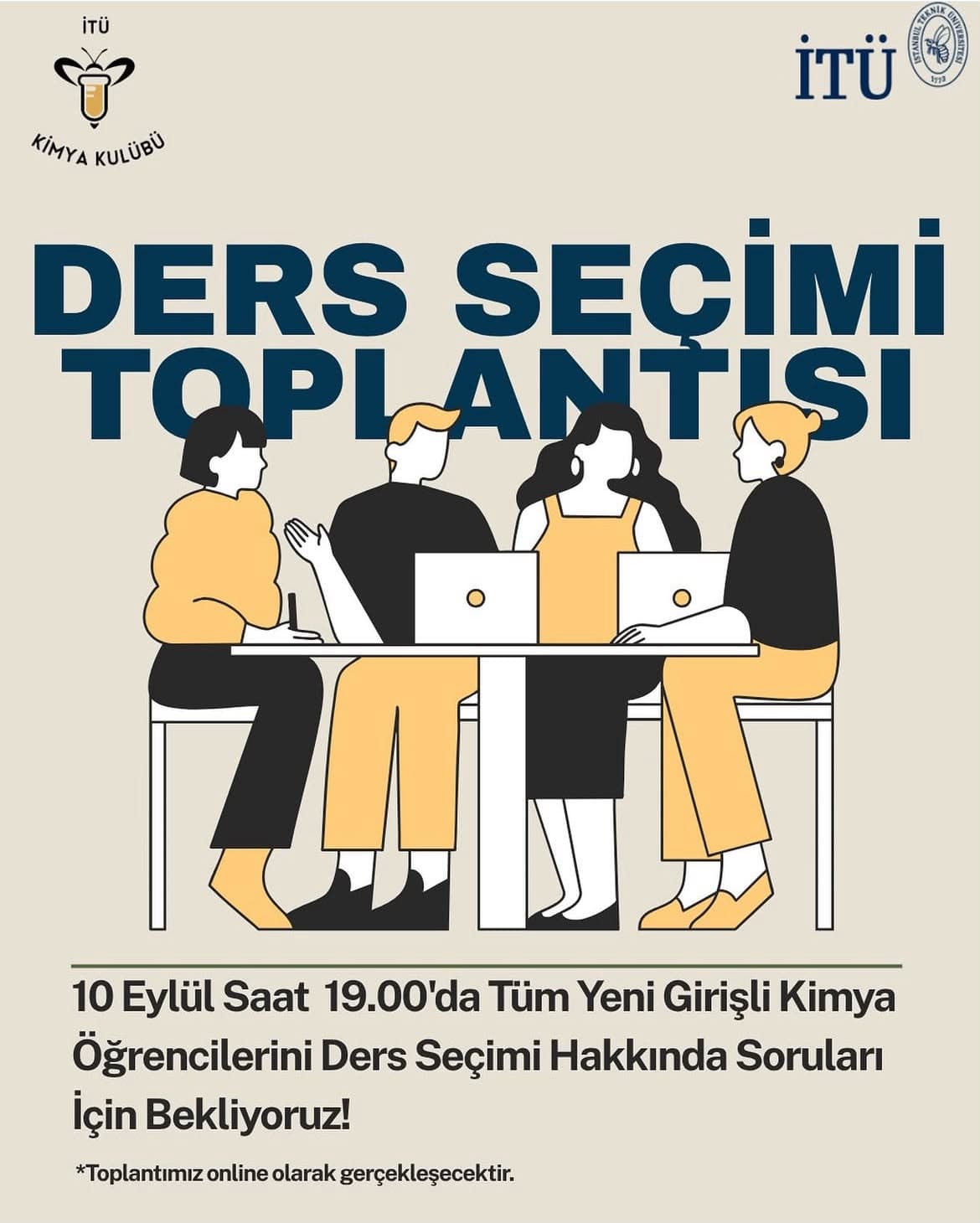 İTÜ Kimya Kulübü Ders Seçimi Toplantısı