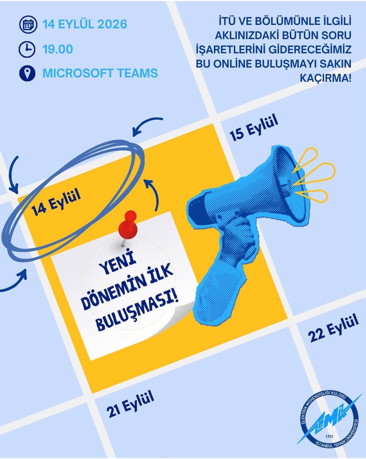 İTÜ EMK Yeni Dönem Buluşması