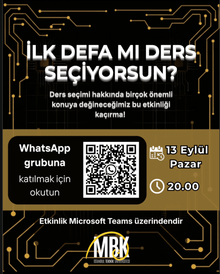 İlk Defa Mı Ders Seçiyorsun ?
