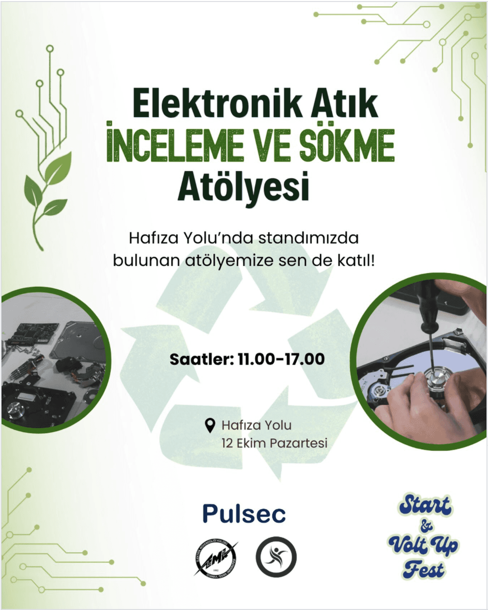 Elektronik Atık İnceleme ve Sökme Atölyesi