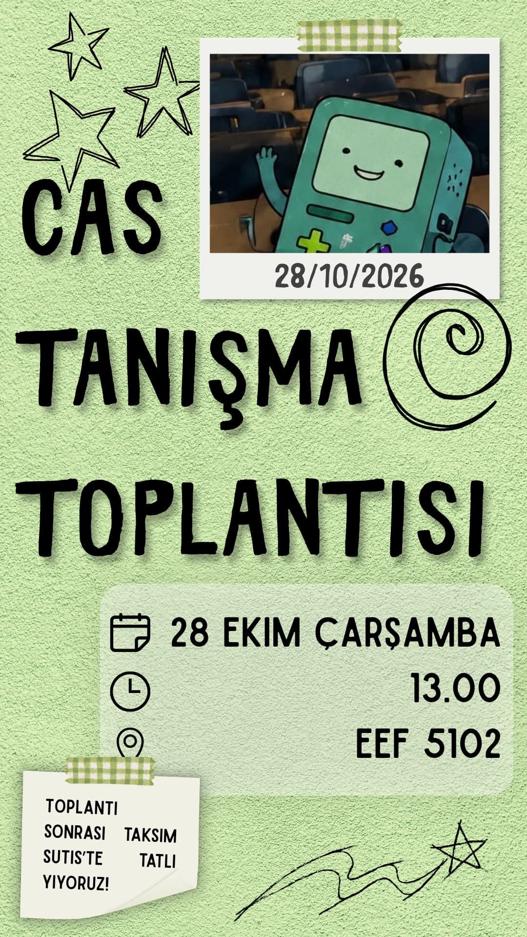 CAS Komitesi Tanışma Toplantısı