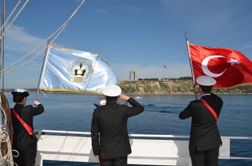 İTÜ Denizcilik Fakültesinden Çanakkale Zaferi anma seferi