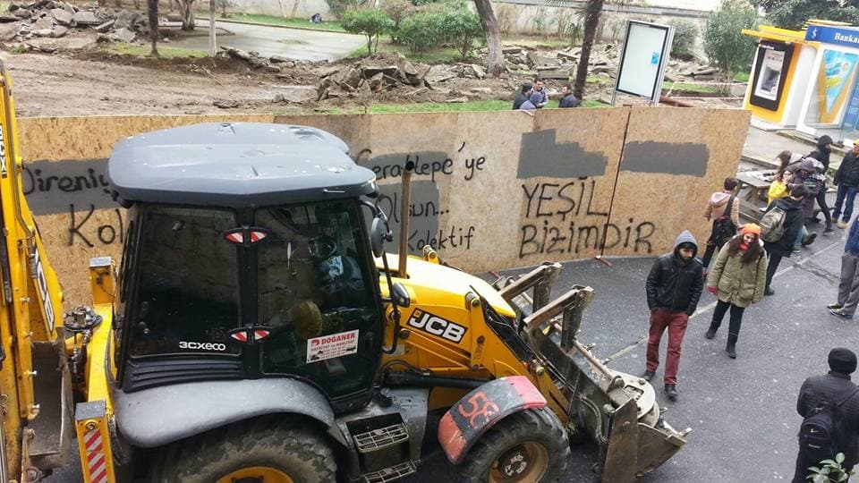 İTÜ'den inşaatı durdurduk açıklaması