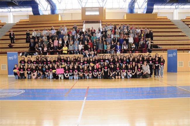 İTÜ'de kız çocuklarının okumasına teşvik organizasyonu