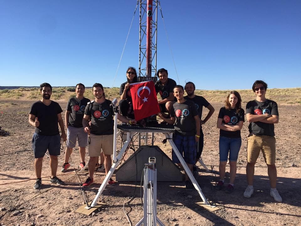 PARS Roket takımından Amerika derecesi