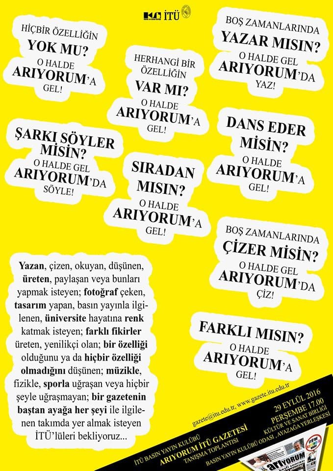 Etkinlik kapağı