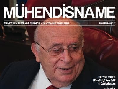 İTÜ24 Genel Yayın Yönetmeni İTÜ Mezunları dergisi Mühendisname'de