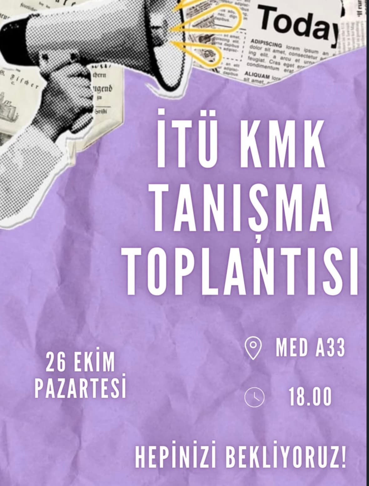 Etkinlik kapağı