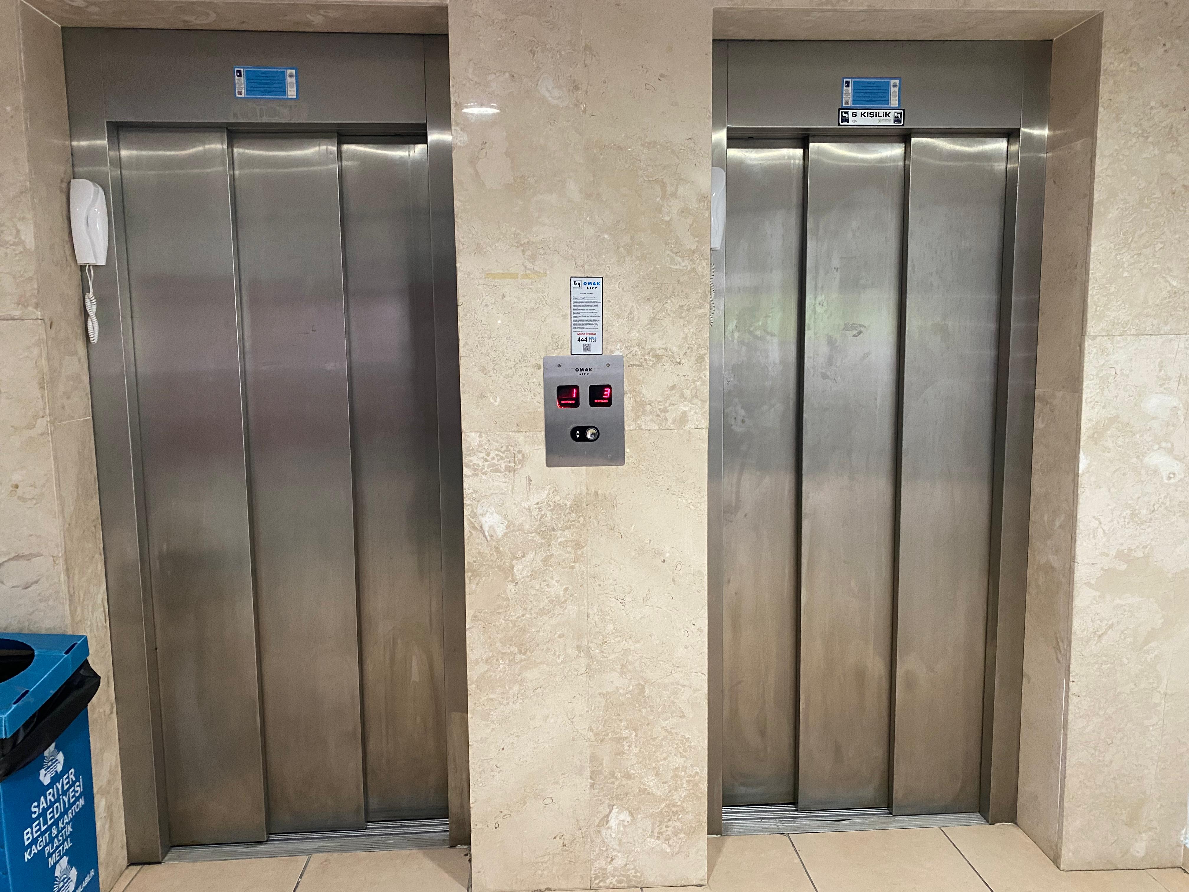 Altan Edige Yurdu asansörleri