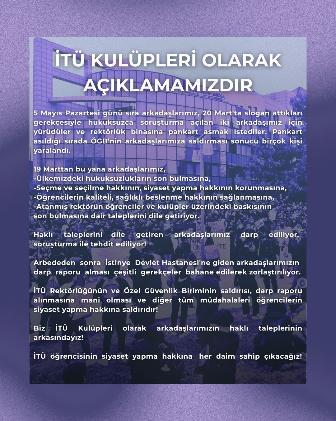 kulüp bildirisi