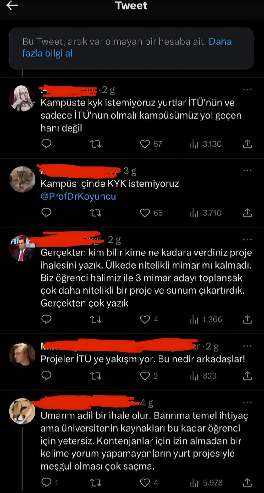 2023'te yeni KYK hakkında atılan tweetler
